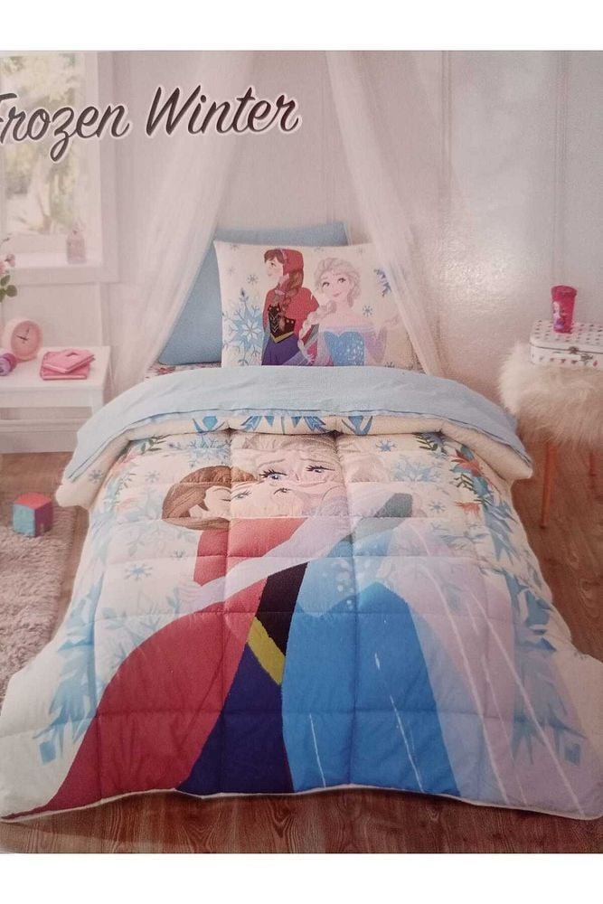 ÖZDİLEK FROZEN WİNTER TEK KİŞİLİK UYKU SETİ SLEEP SET